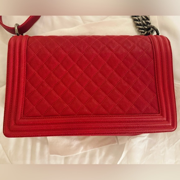 Chanel Medium Caviar Leboy Bag ❤️ - Picture 12 of 15
